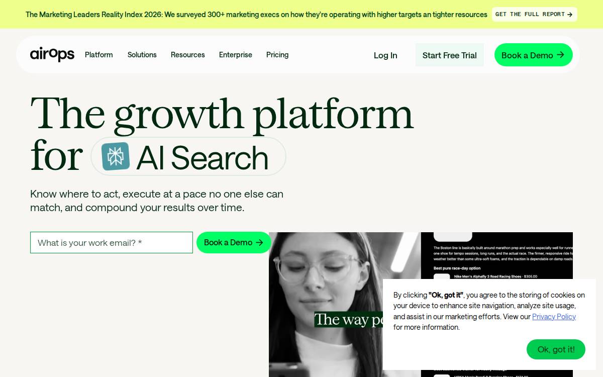 AirOps website preview