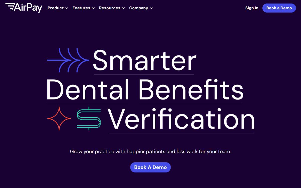 Airpay website preview