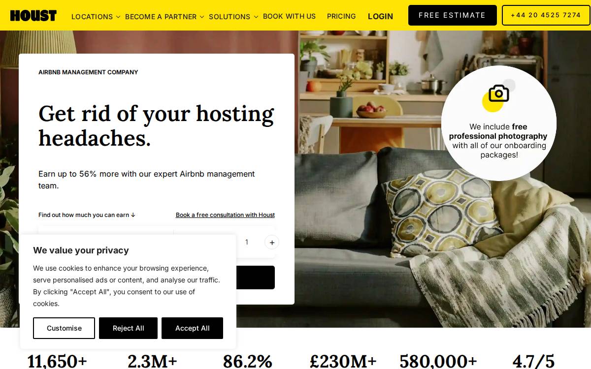 AirSorted website preview