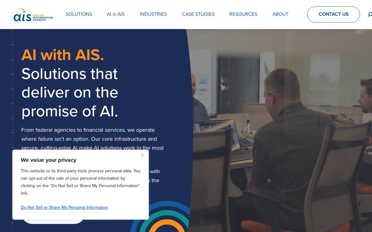 Ais website preview