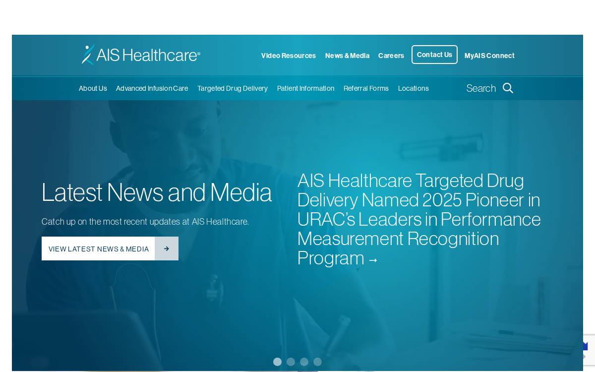 Aiscaregroup website preview