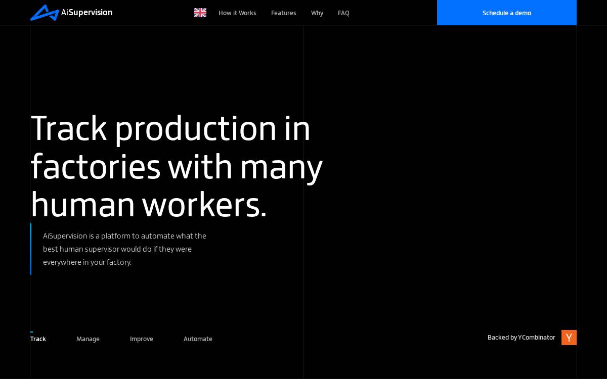 AiSupervision website preview