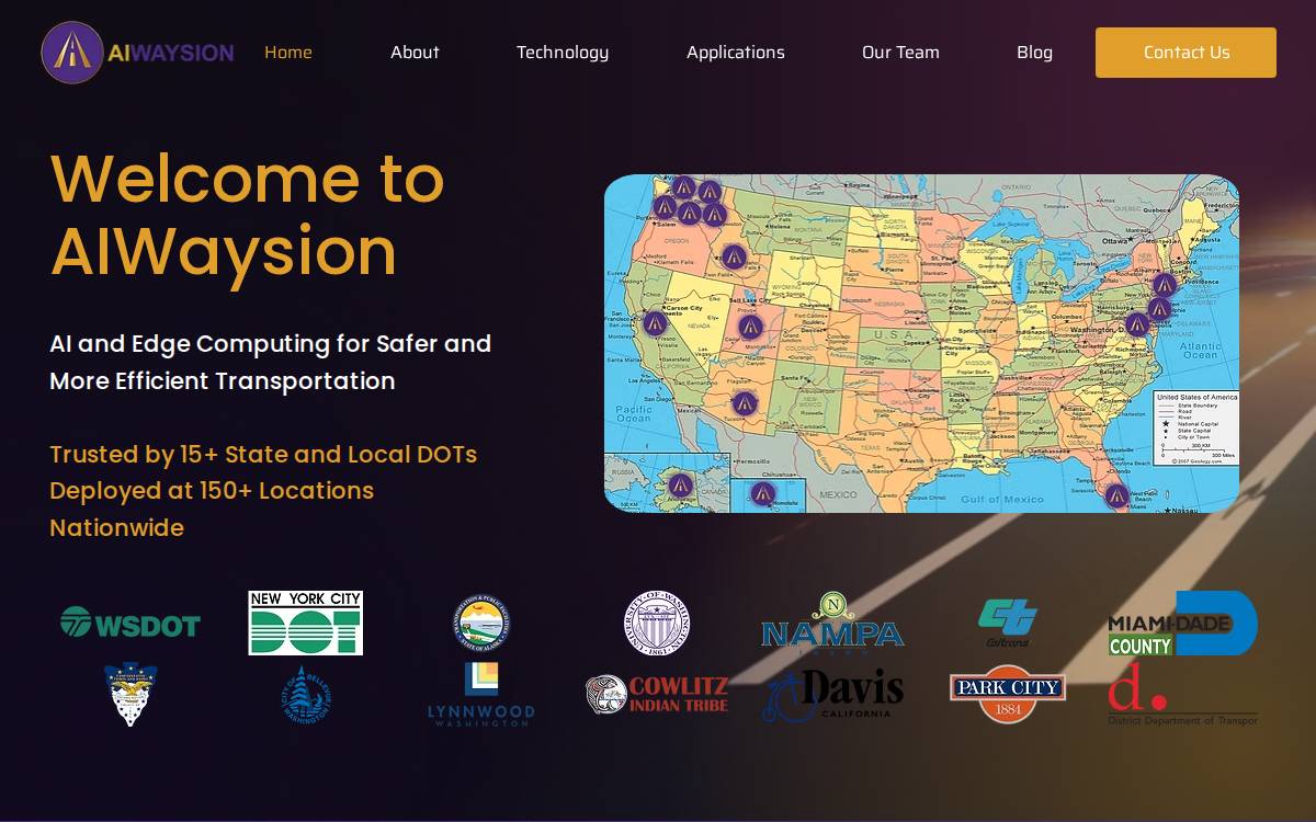 AIWaysion website preview