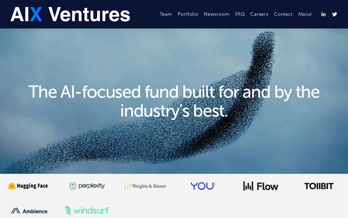 Aixventures website preview