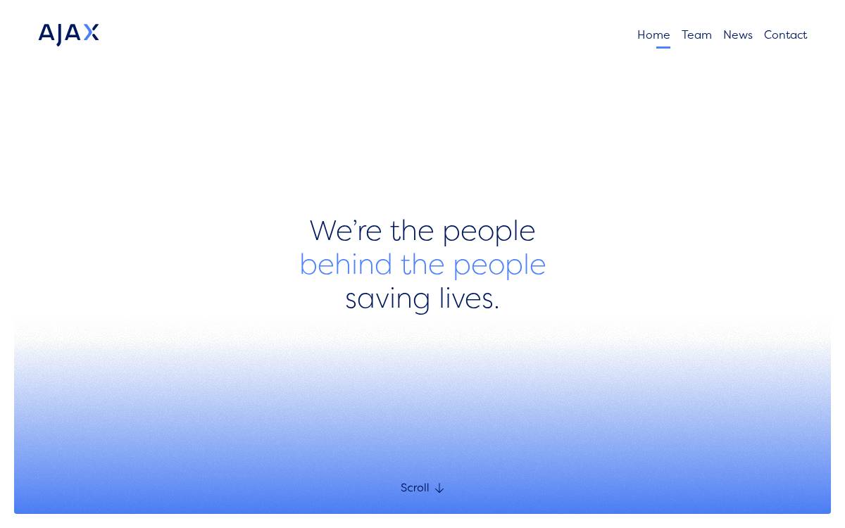 Ajaxhealth website preview