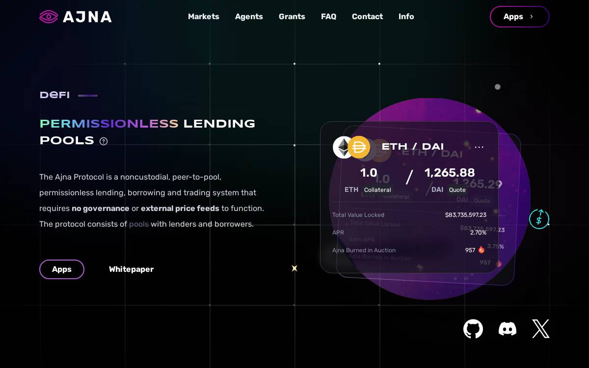 Ajna website preview