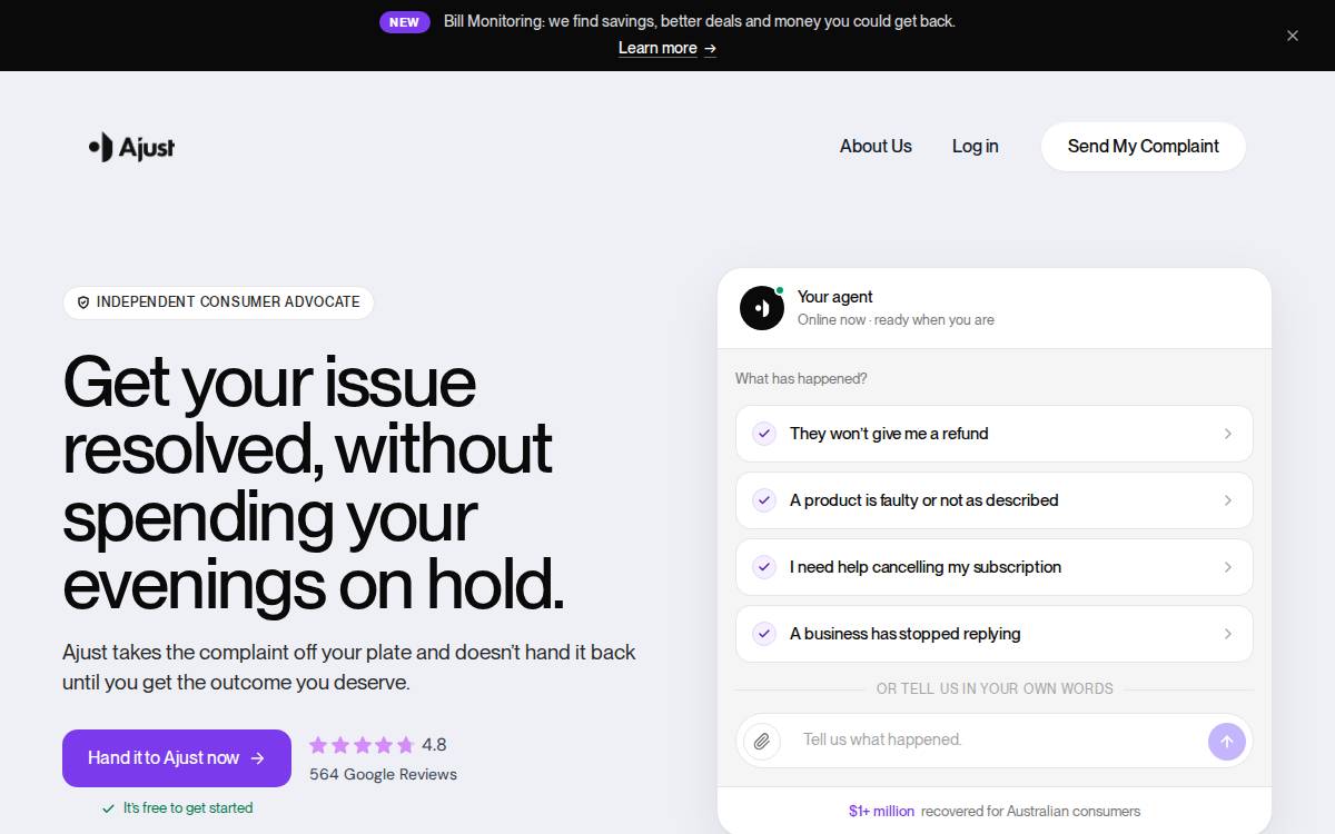 Ajust website preview