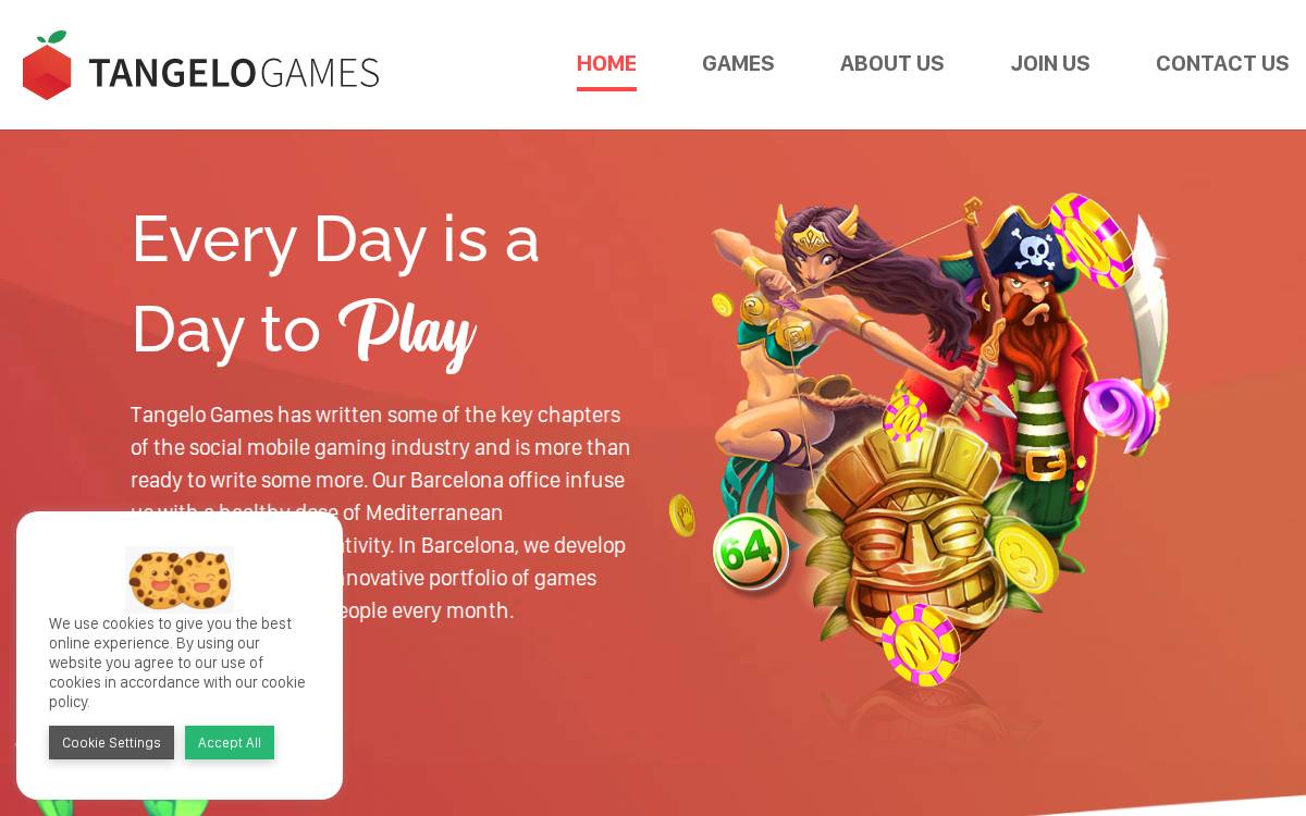 Akamon website preview