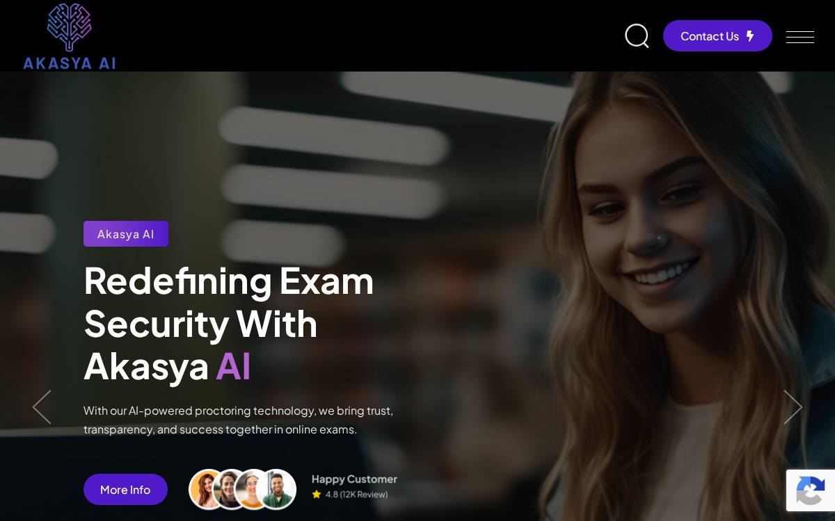 Akasya website preview