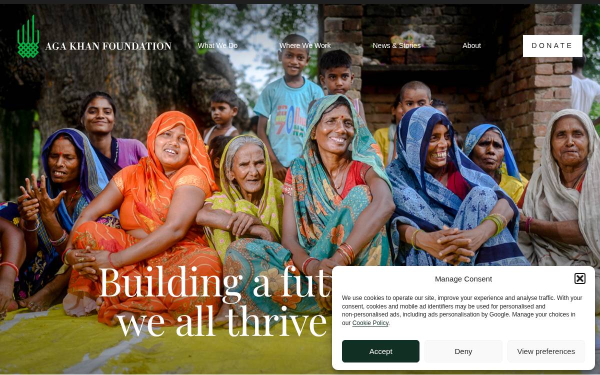 Akf website preview