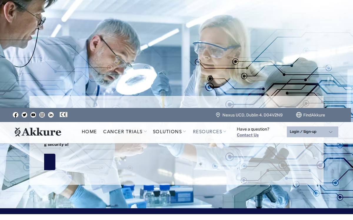 Akkure Genomics website preview