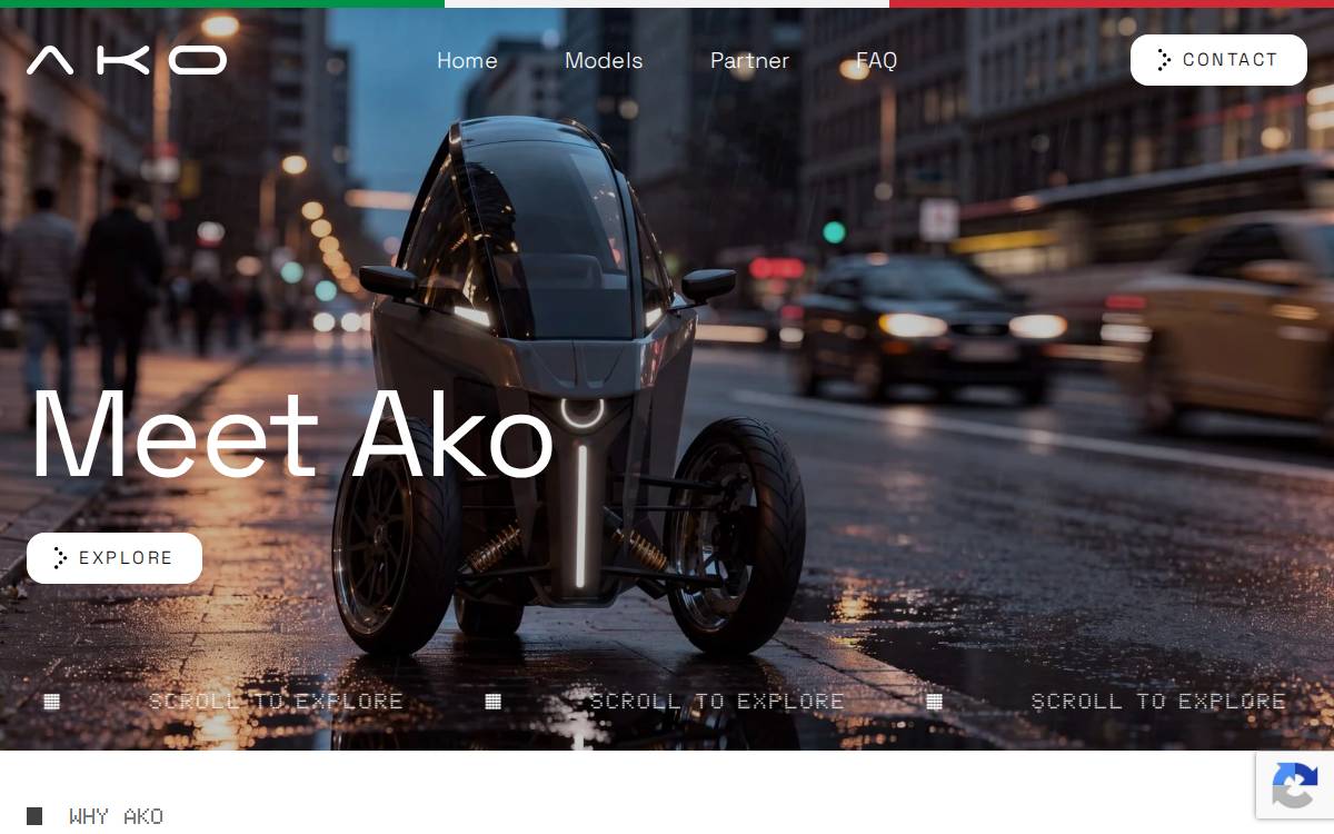 AKO Technical website preview