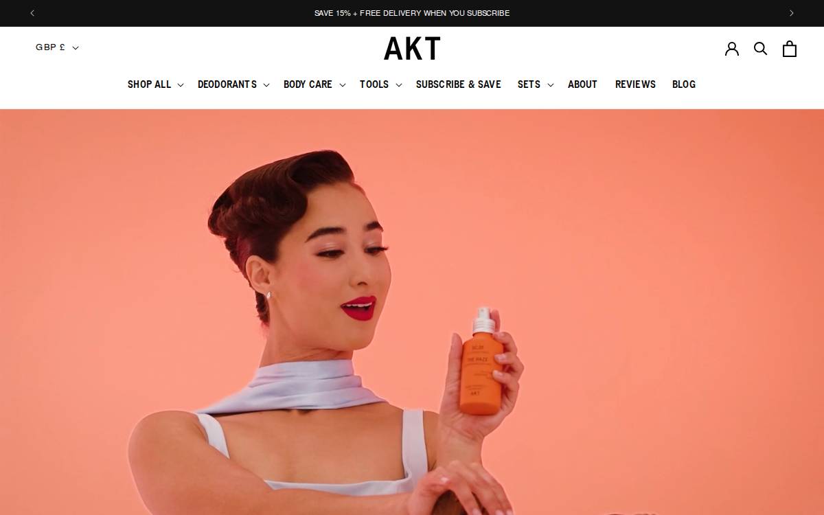 AKT website preview