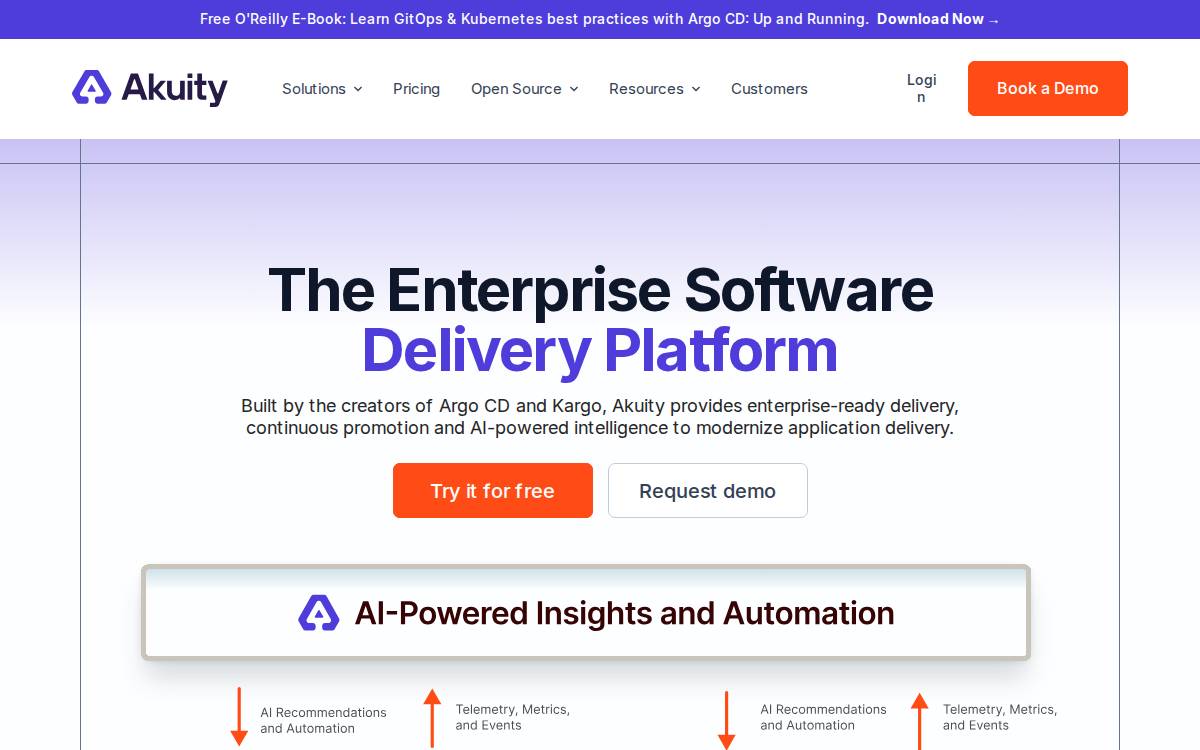 Akuity website preview