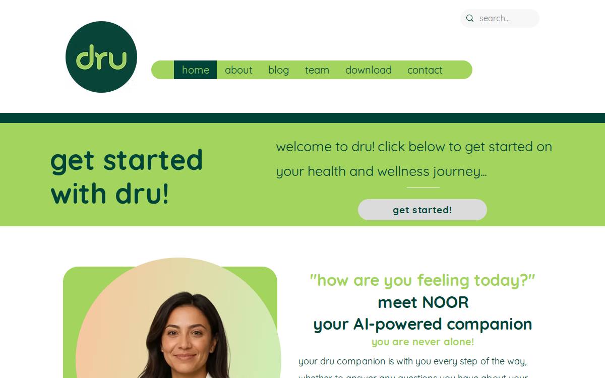 Al Mouneer website preview