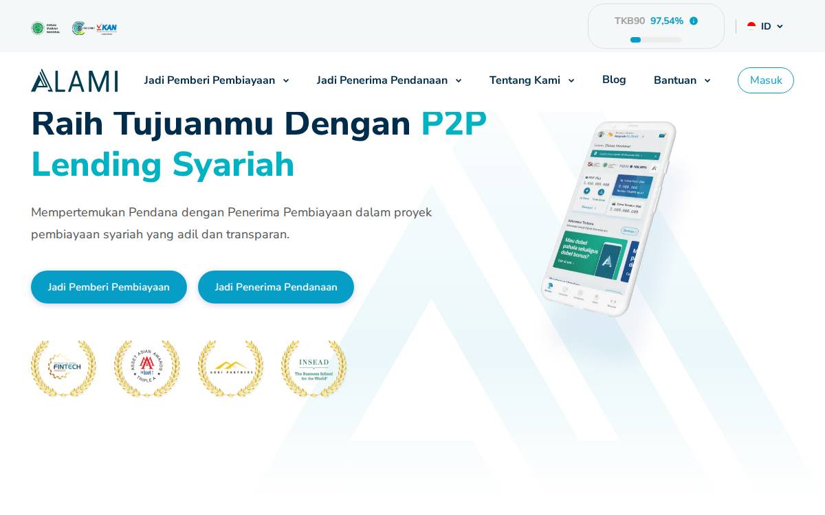 Alami website preview