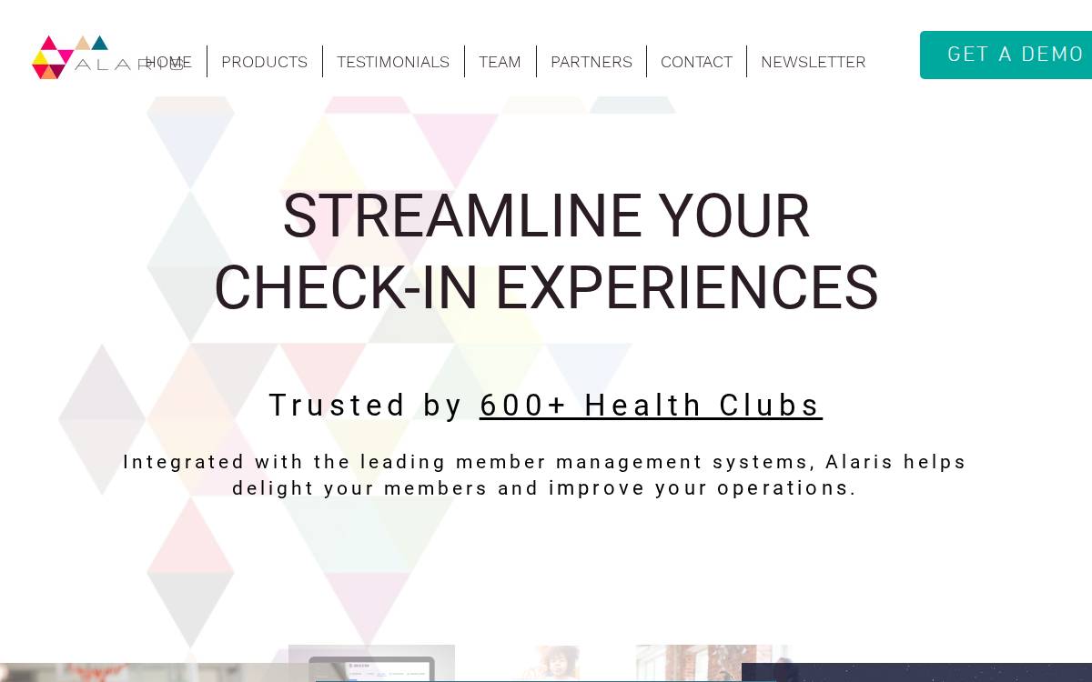 Alaris website preview