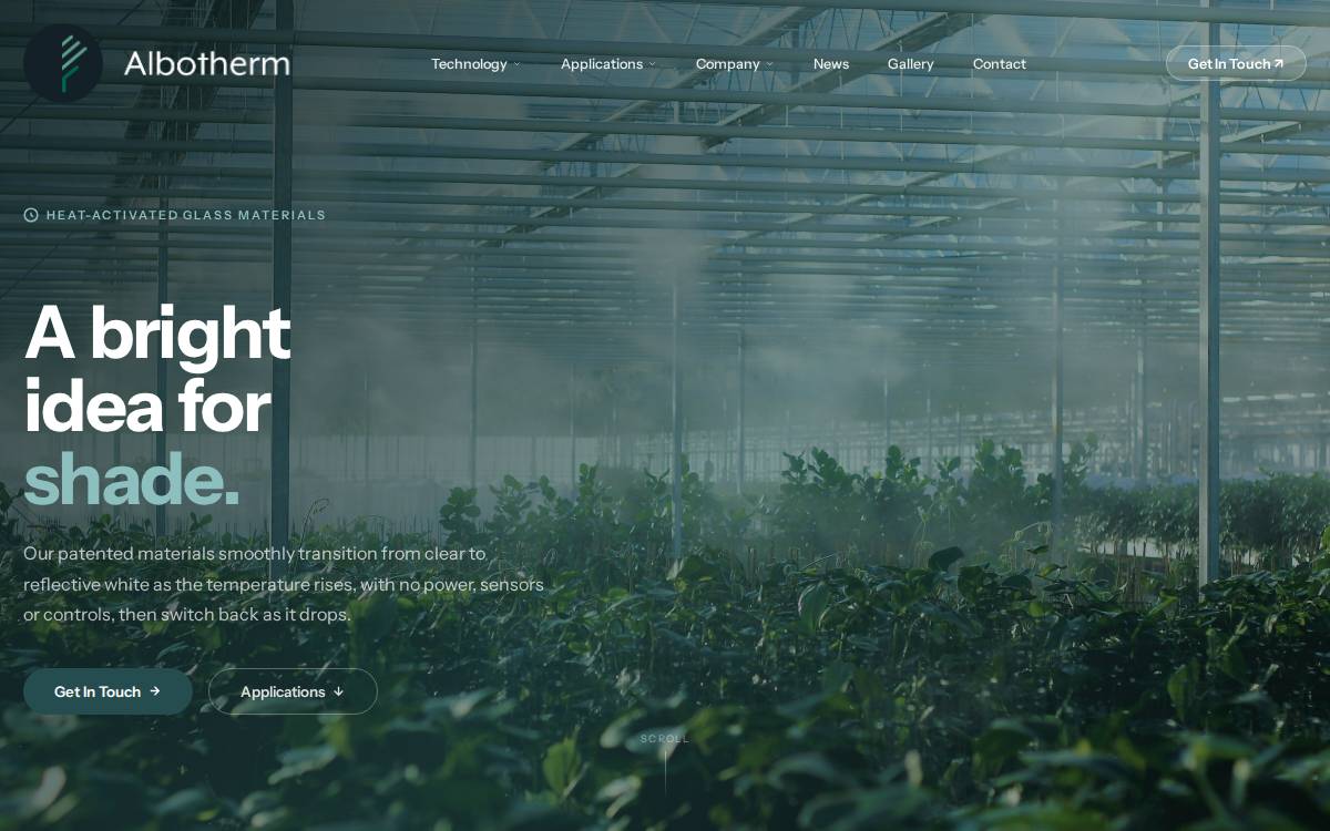 Albotherm website preview