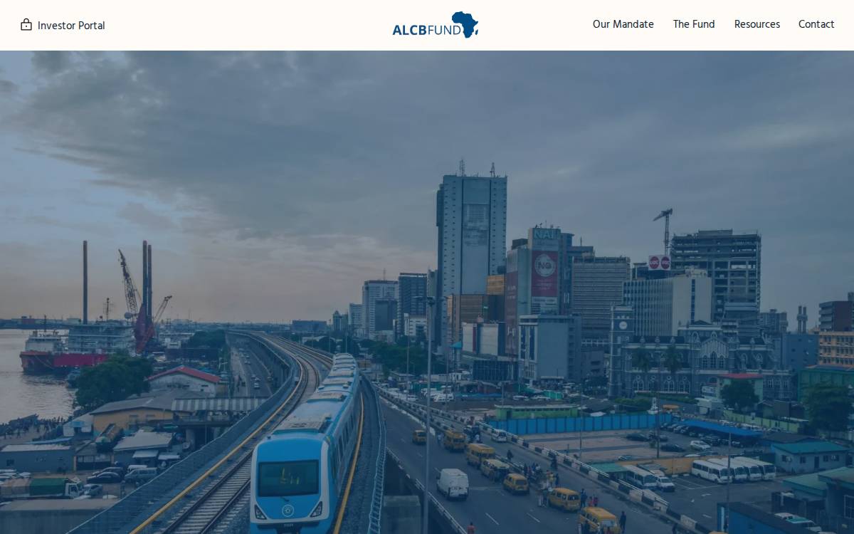 ALCB Fund website preview