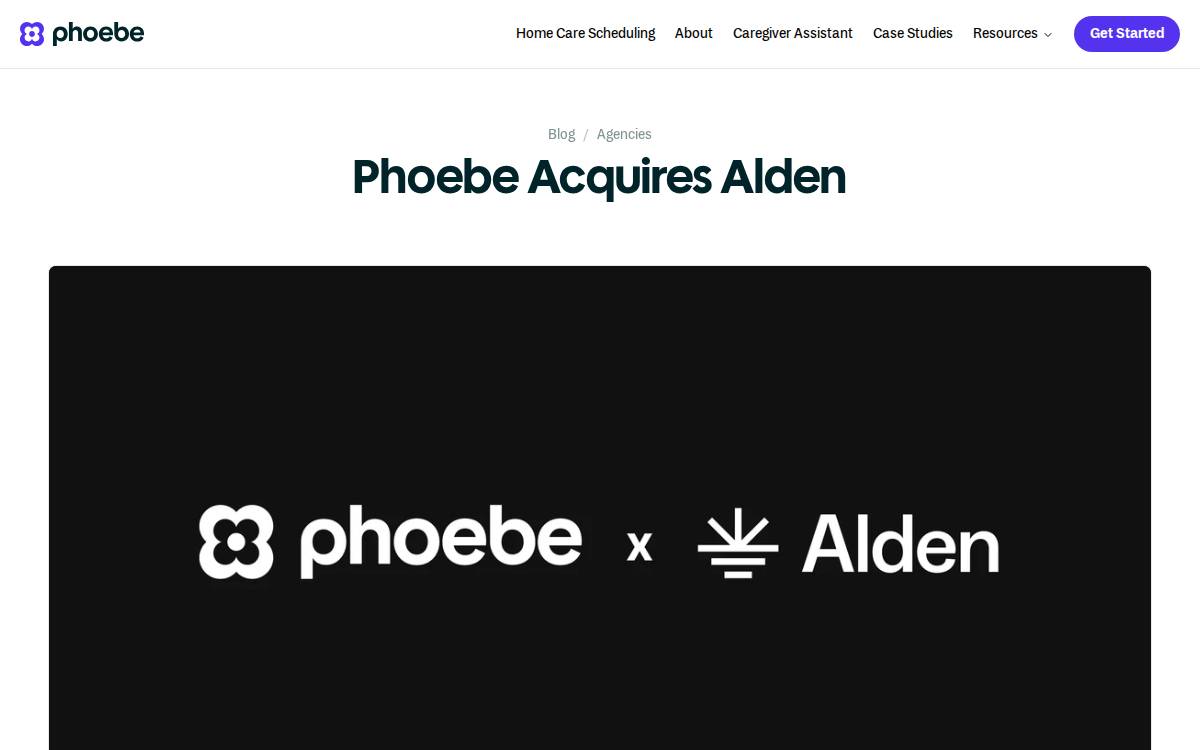 Alden website preview