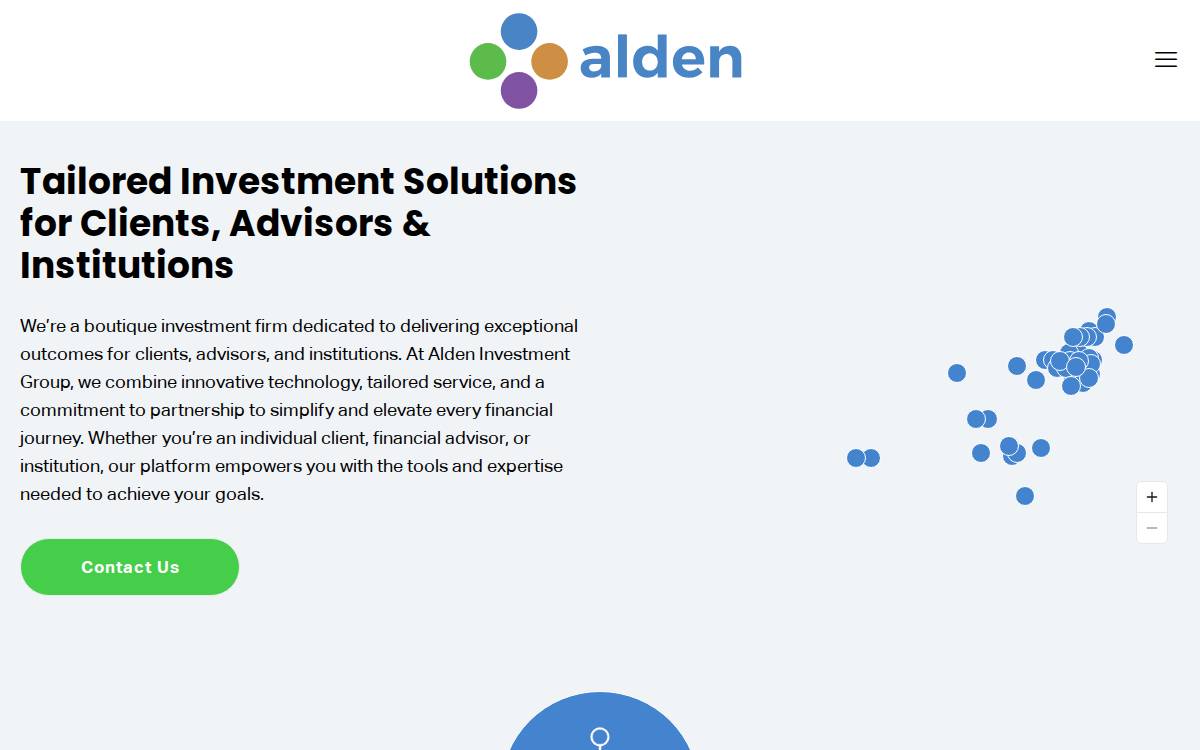 Aldeninvestmentgroup website preview