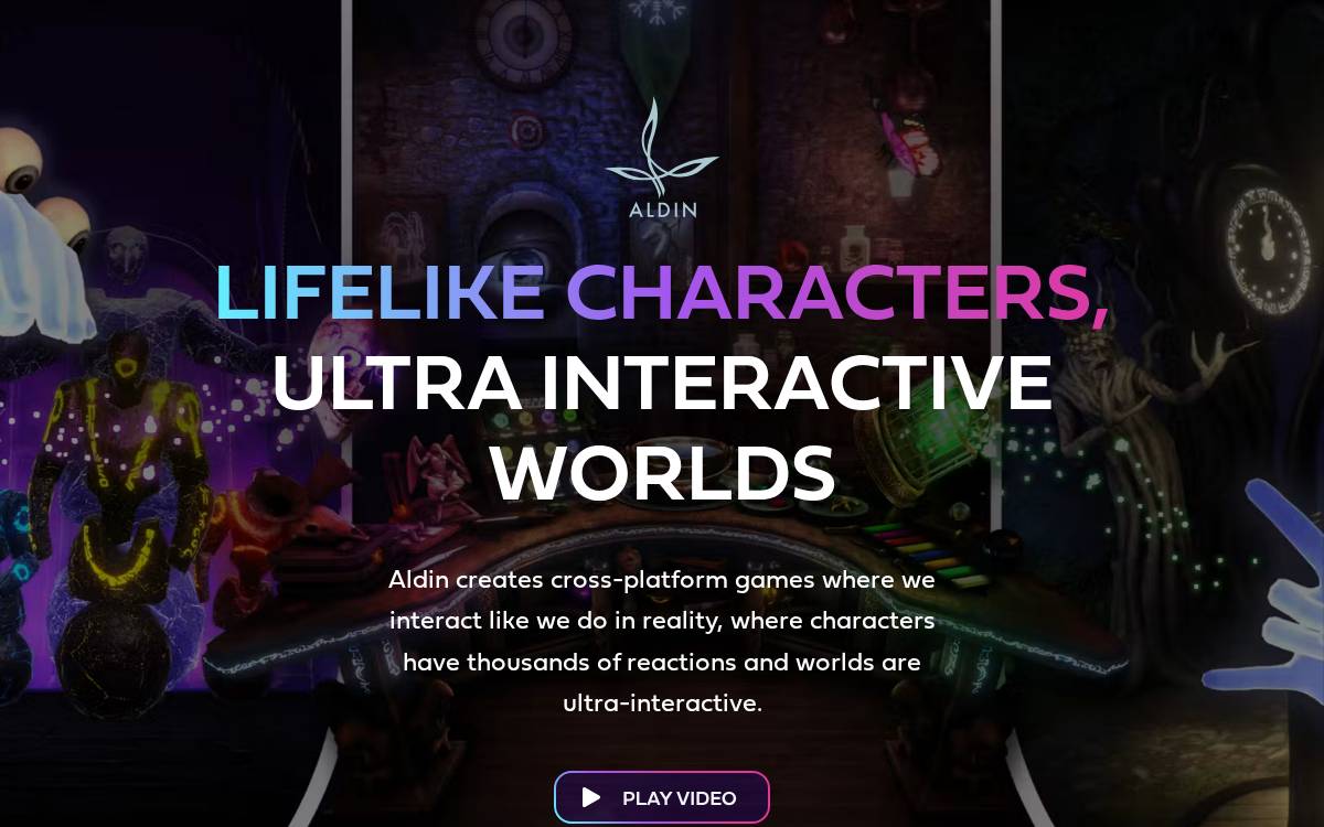 Aldin website preview