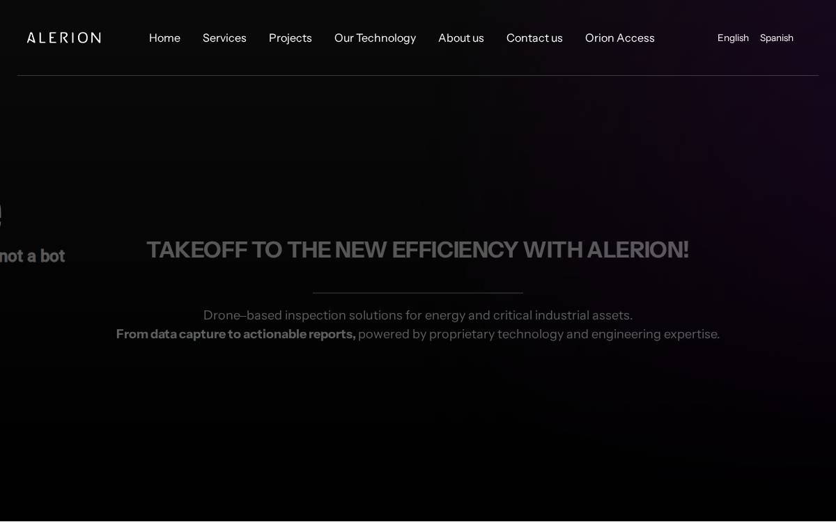 Aleriontec website preview