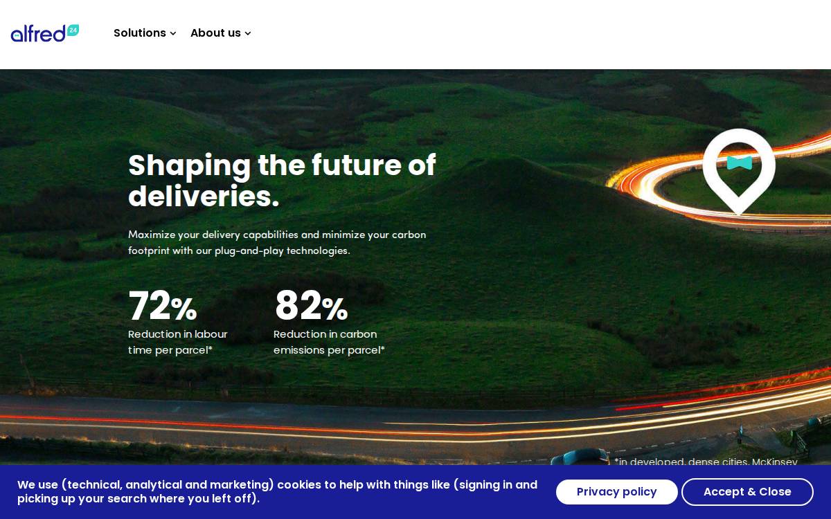 Alfred24 website preview