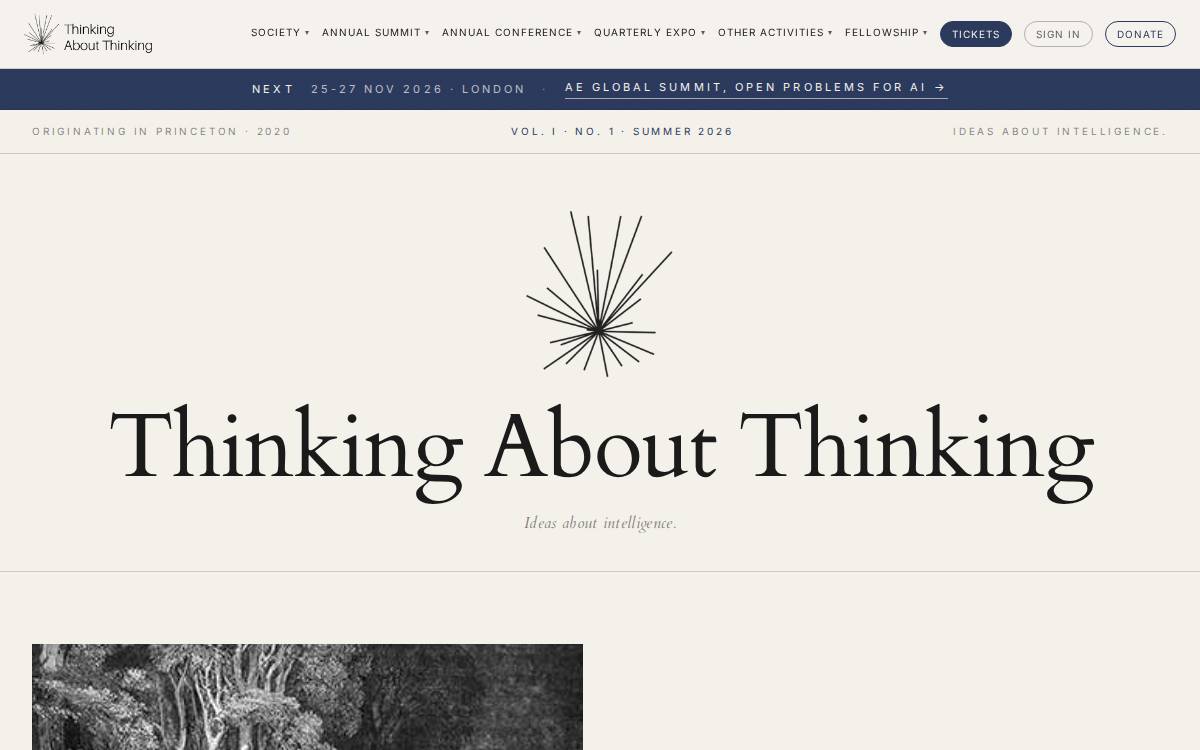 Algopreneurship website preview