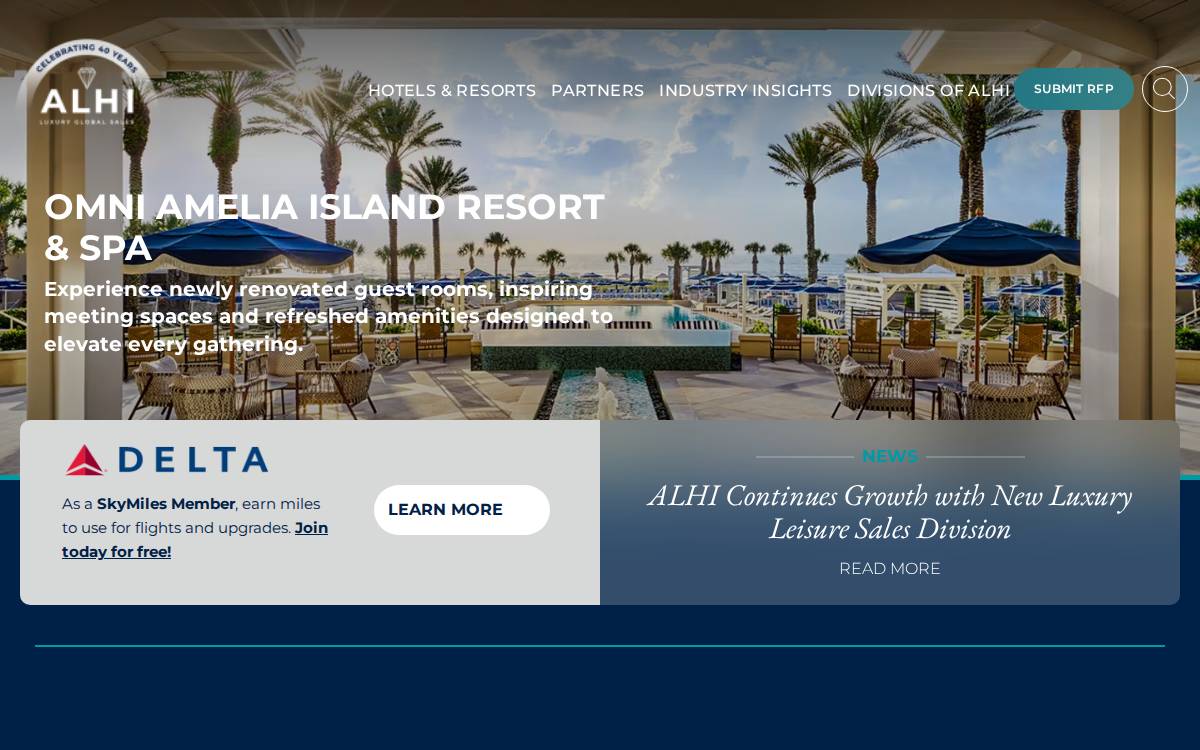 ALHI website preview