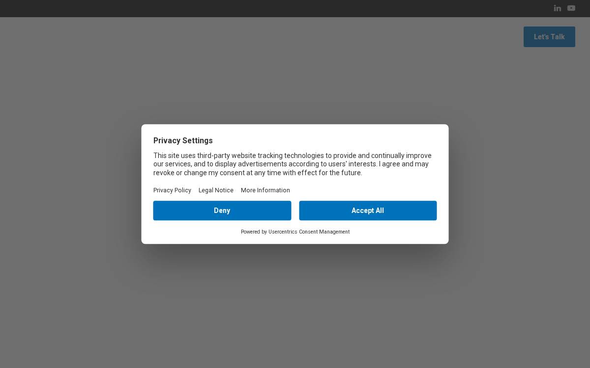 Alianza website preview
