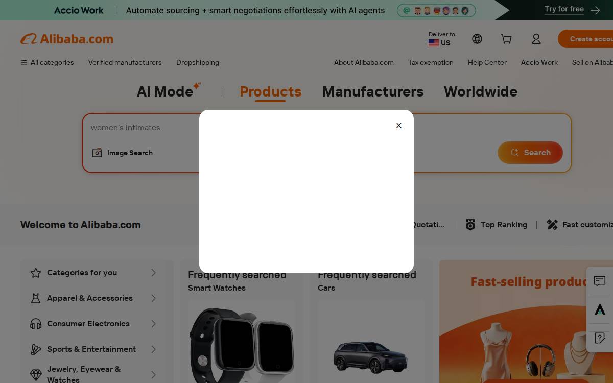 Alibaba (Link website preview