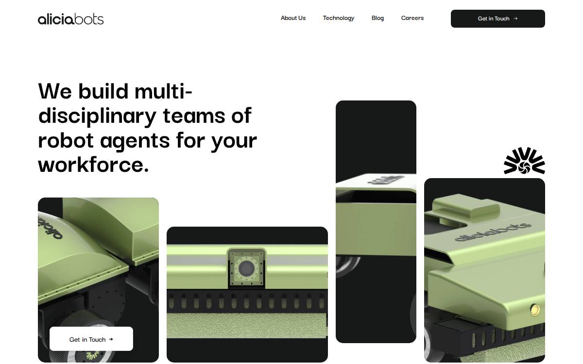 aliciabots website preview