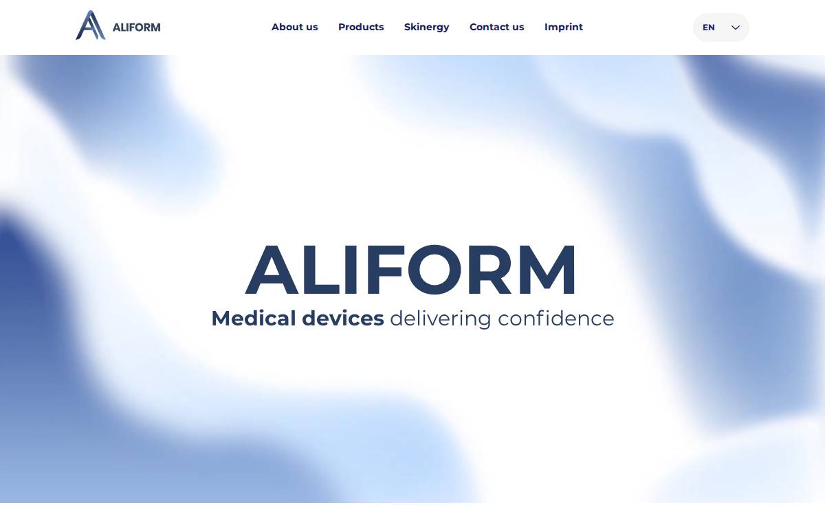 Aliform website preview