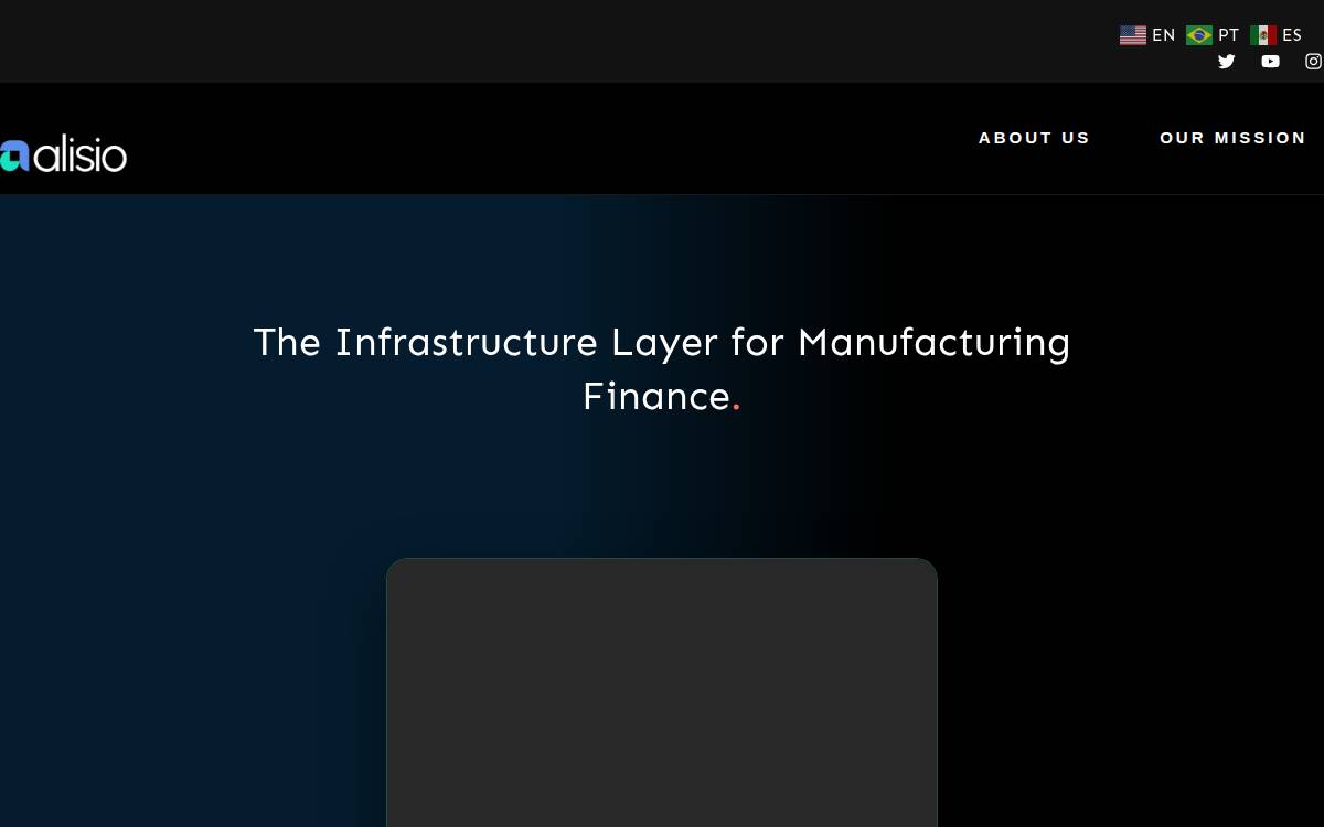 Alisiofi website preview