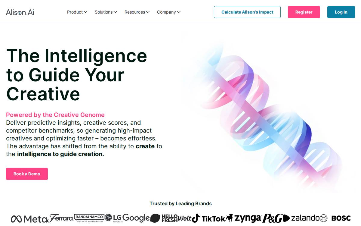 Alison website preview