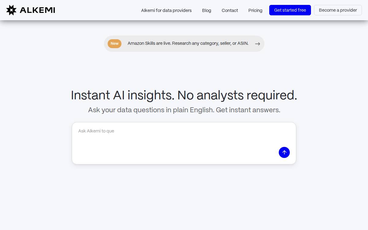 Alkemi website preview