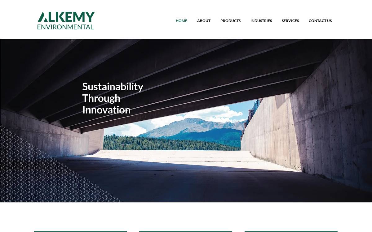 Alkemy Environmental website preview