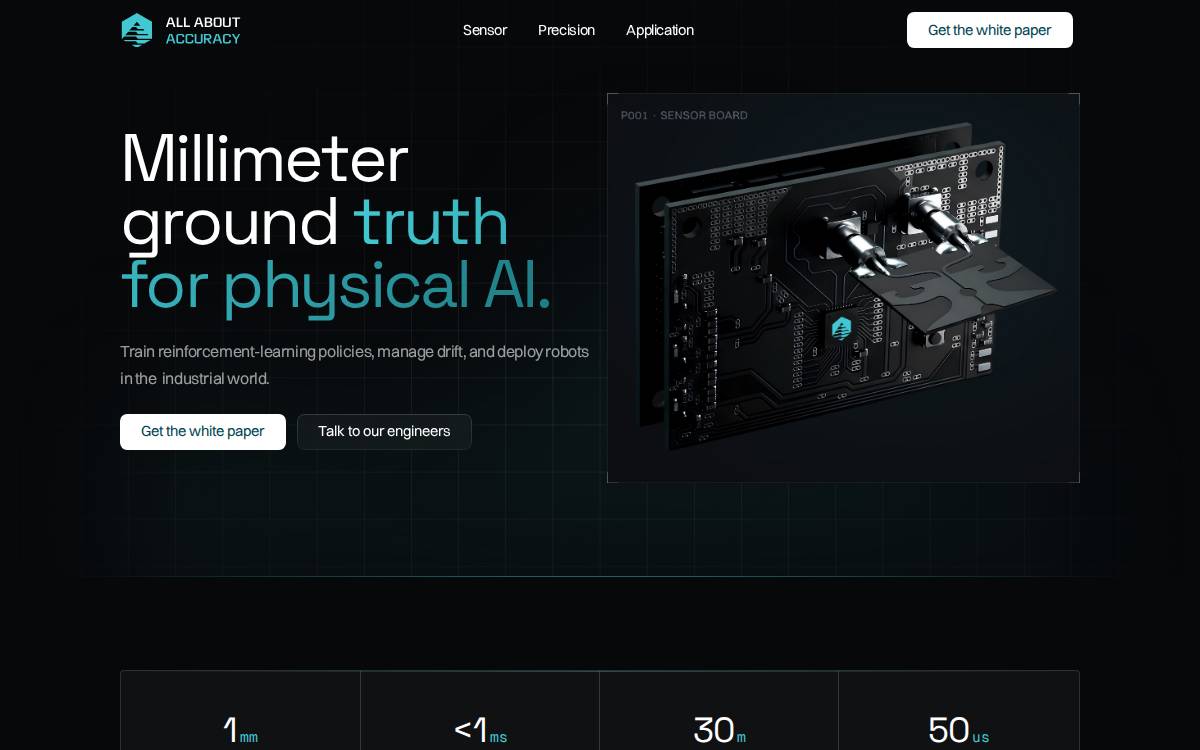 All About Accuracy GmbH website preview