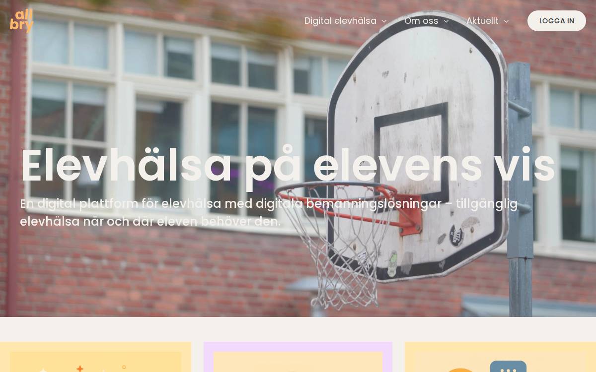 Allbry website preview