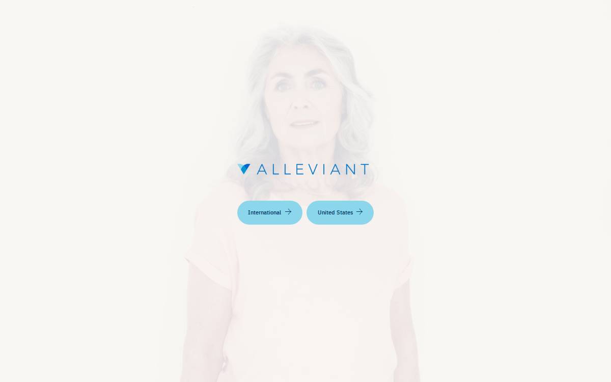 Alleviant Medical Inc website preview