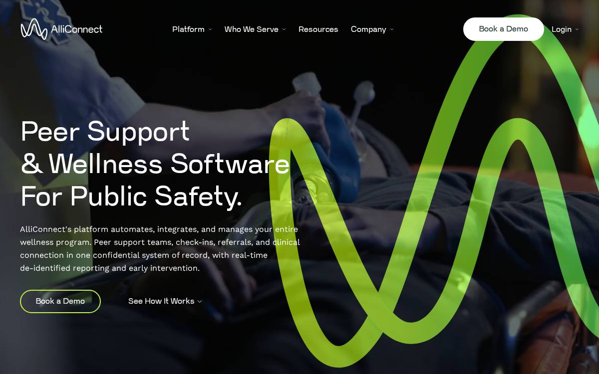Alli Connect website preview