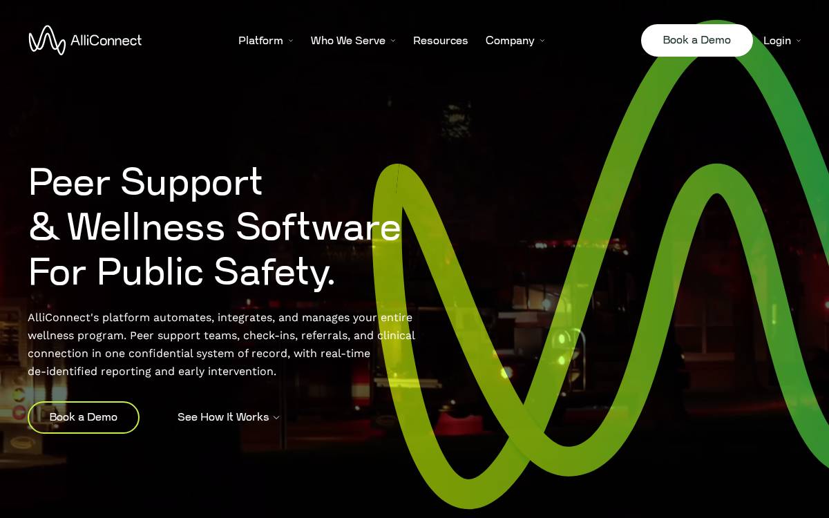 Alliconnect website preview