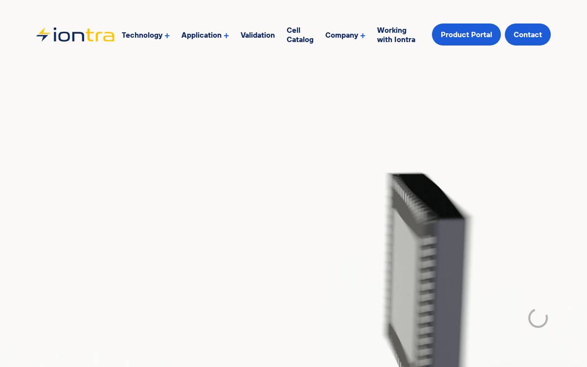 Alligant Scientific website preview
