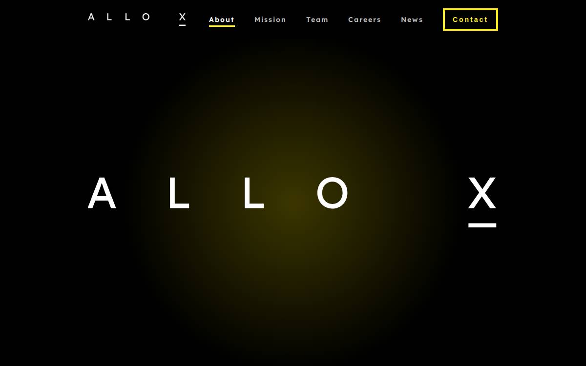 ALLOX website preview