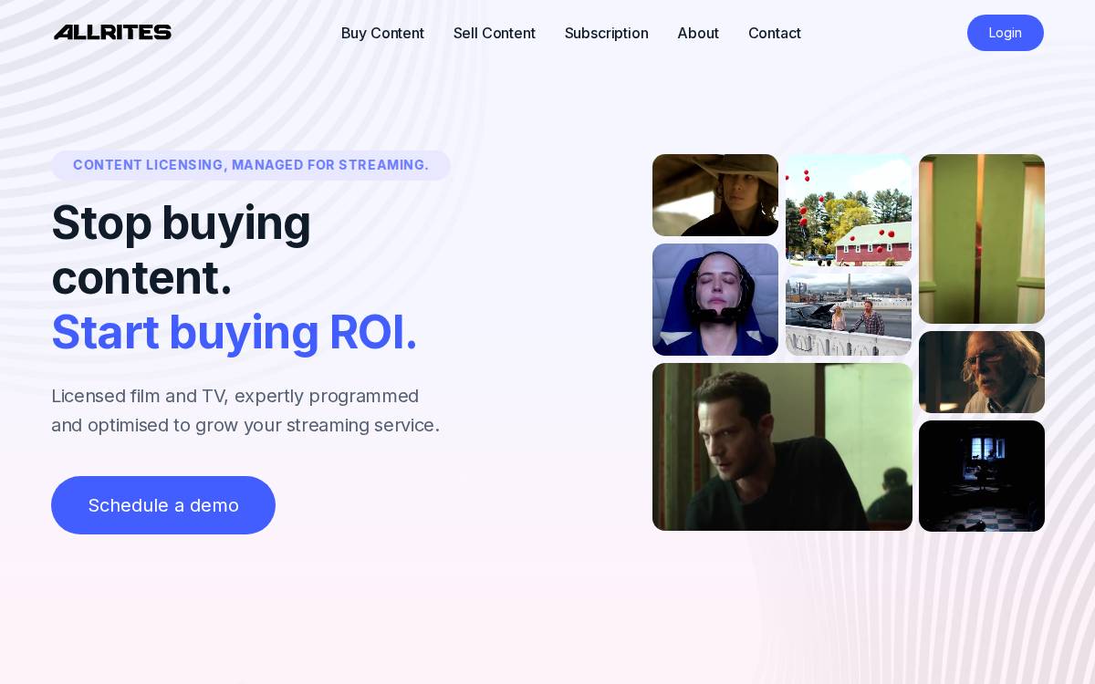 Allrites website preview
