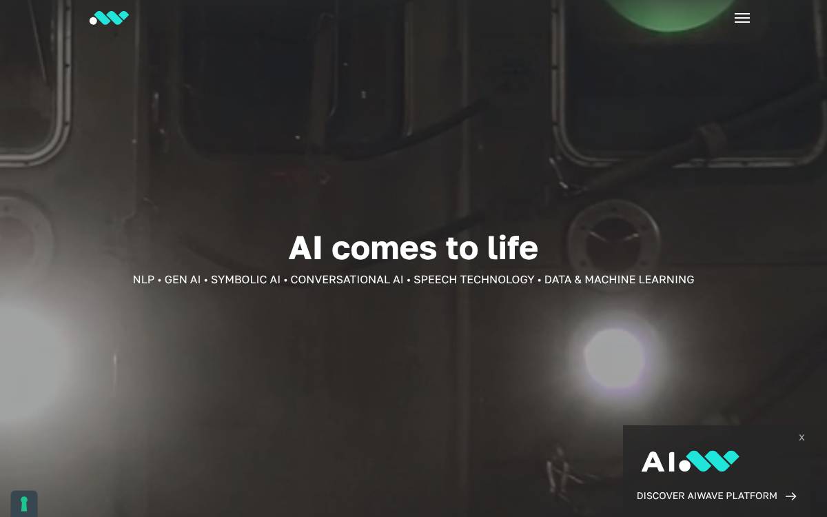 Almawave website preview