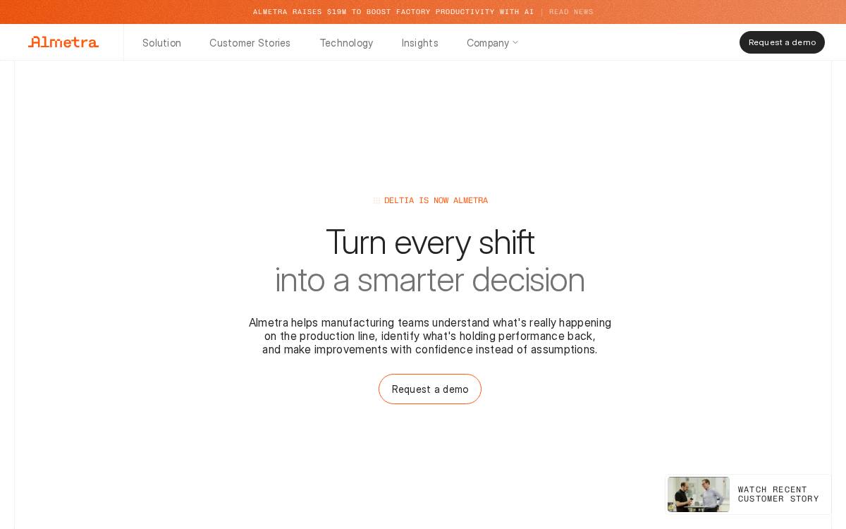 Almetra website preview