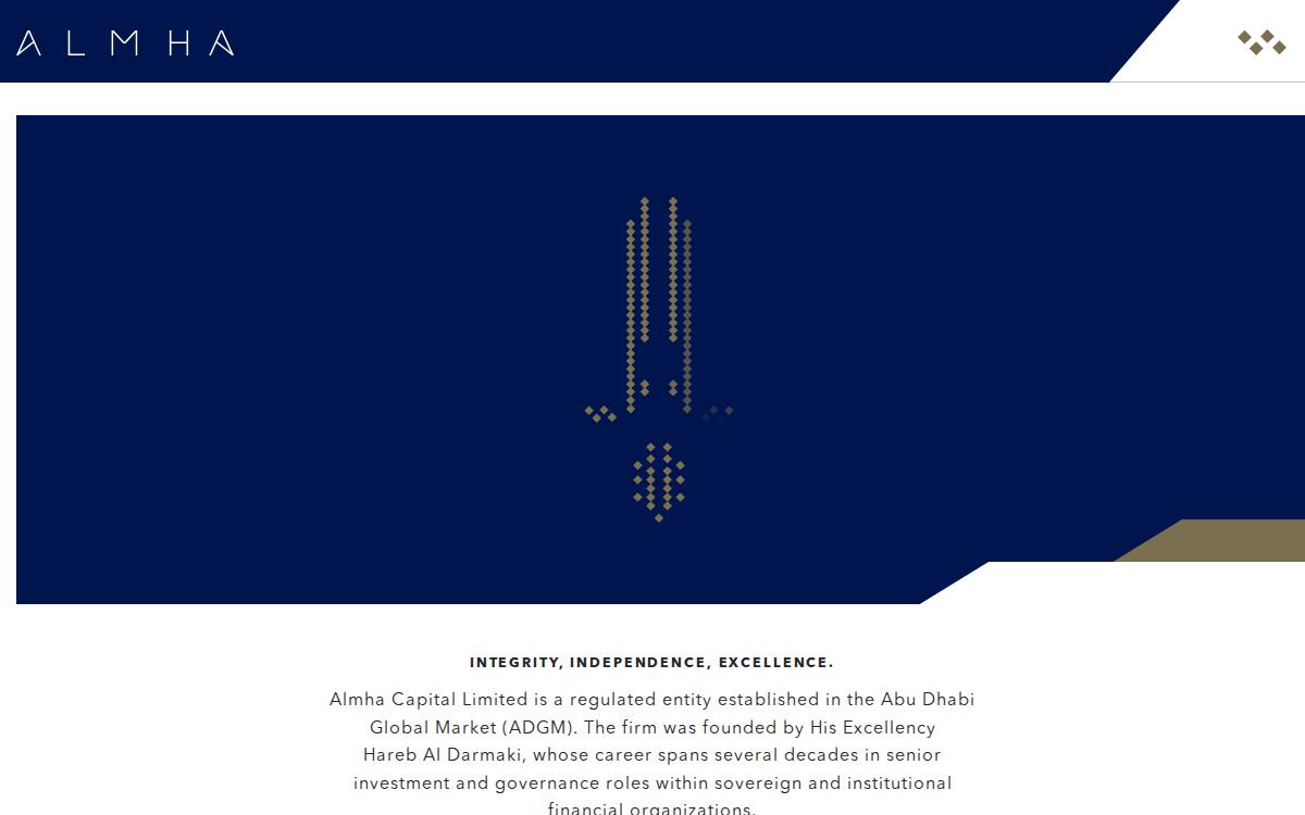 Almhacapital website preview