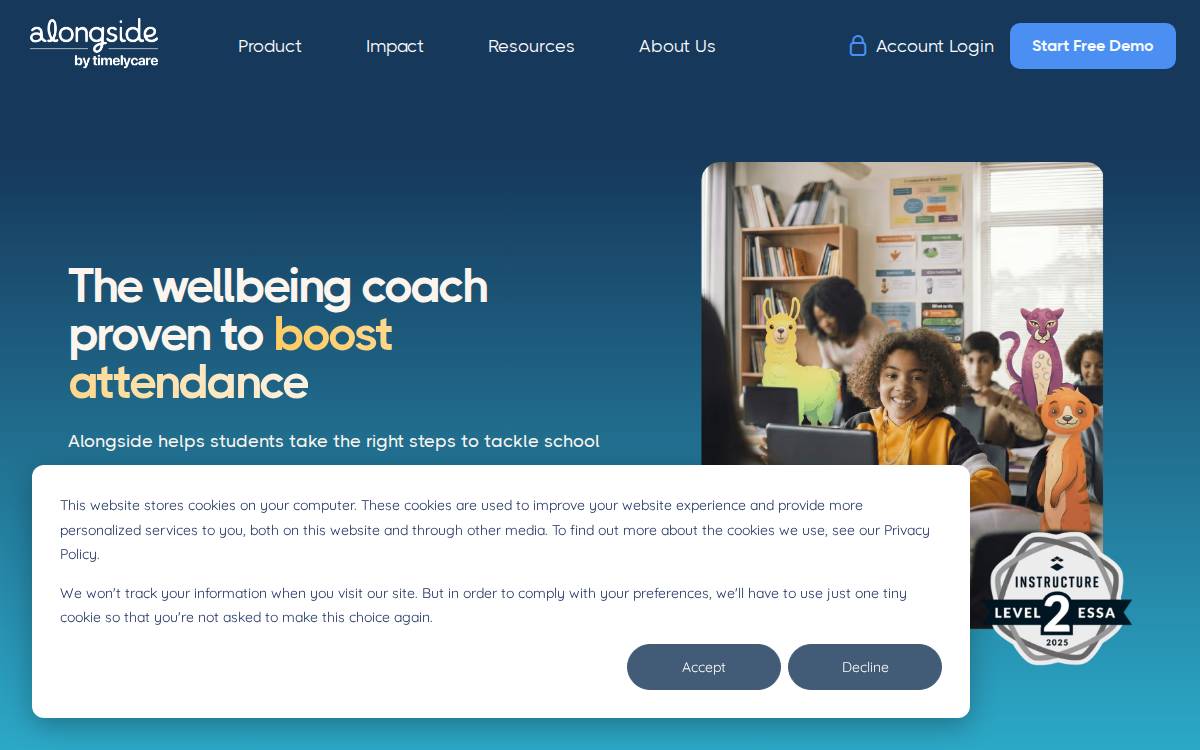 Alongside website preview